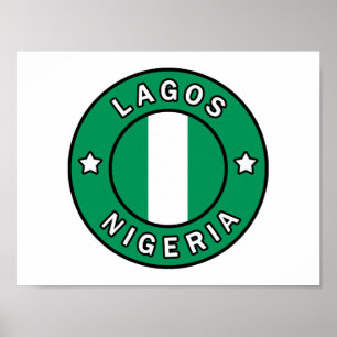 Lagos Nigeria Poster