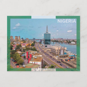Lagos - Nigeria Postkarte