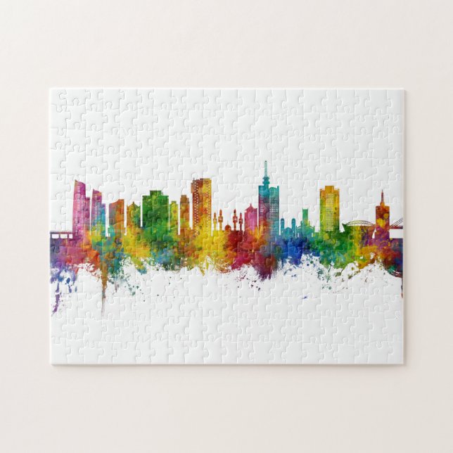 Lagos Nigeria Skyline Puzzle (Horizontal)