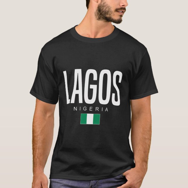 Lagos Nigeria T-Shirt (Vorderseite)