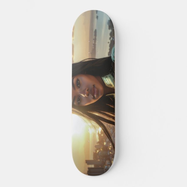 LAGOS - SUPERHELD SKATEBOARD (Vorderseite)