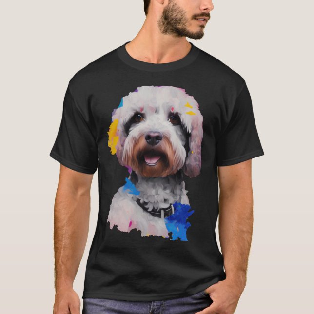 Lagotto Romagnolo Dog   Pop   T-Shirt (Vorderseite)