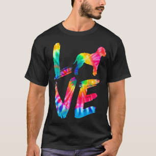 Lagotto Romagnolo Gefärbte Krawatte Liebe Dog Mama T-Shirt
