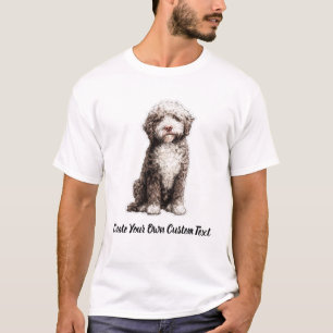 Lagotto Romagnolo Hund Erstellen Sie Ihren Eigener T-Shirt