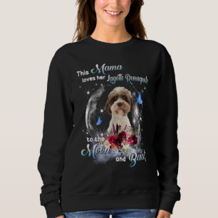 Lagotto Romagnolo Hund Mama Glücklichen Muttertag Sweatshirt