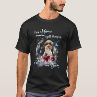 Lagotto Romagnolo Hund Mama Glücklichen Muttertag  T-Shirt