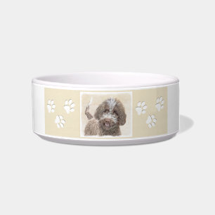 Lagotto Romagnolo Malerei - Niedliche Original Dog Napf