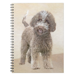 Lagotto Romagnolo Malerei - Niedliche Original Dog Notizblock