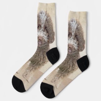 Lagotto Romagnolo Malerei - Niedliche Original Dog Socken