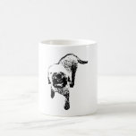 Lagotto Romagnolo Mug – Minimal Ink Style Kaffeetasse<br><div class="desc">Celebrate one of the rarest working breeds with this clean black-and-white mug. Featuring a standing Lagotto Romagnolo in crisp ink style,  it’s perfect for dog lovers who admire curly coats and quiet confidence.</div>