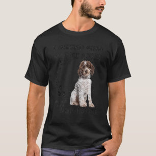 Lagotto Romagnolo Sprichwort Mama Vater Print, Ita T-Shirt