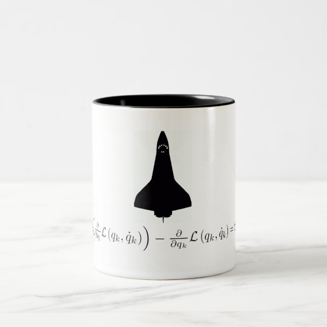 Lagranges Gleichung Zweifarbige Tasse (Mittel)