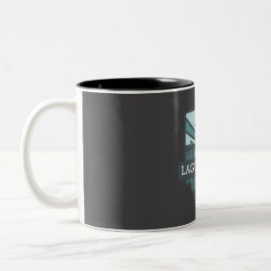 Laguna Azul � Peru Zweifarbige Tasse