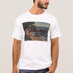 Laguna Beach, CA - geschützte Bucht auf Küste T-Shirt