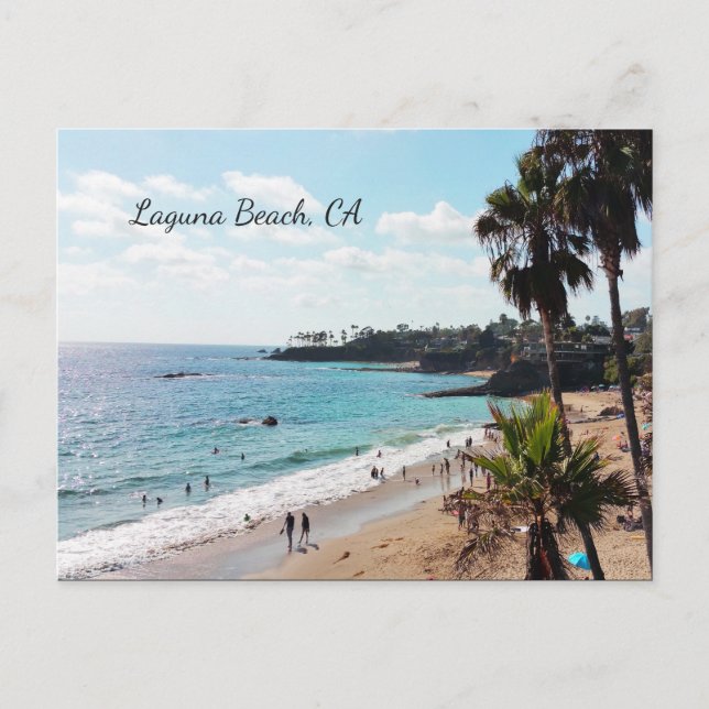 Laguna Beach, CA Postkarte (Vorderseite)