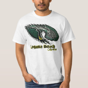 Laguna Beach Kalifornien bewegt Kunstwertt-stück T-Shirt