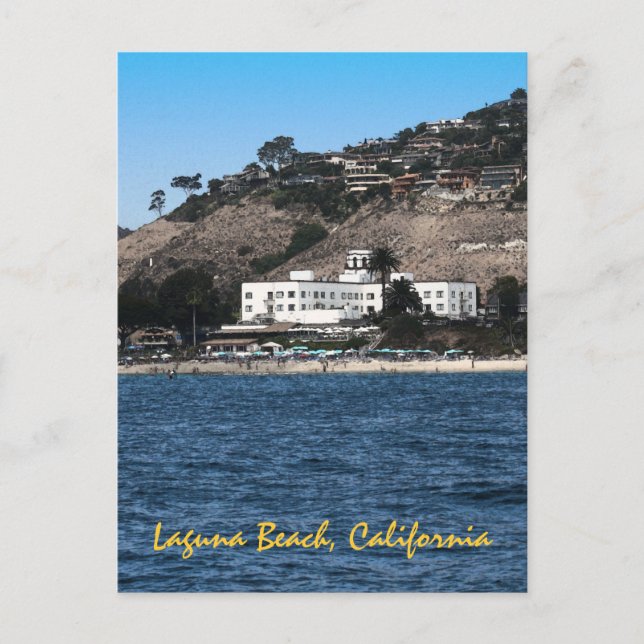 Laguna Beach, Kalifornien Postkarte (Vorderseite)