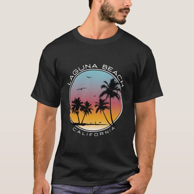 Laguna Beach Kalifornien T-Shirt (Vorderseite)