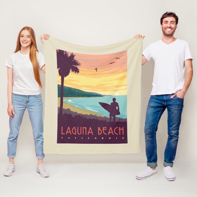 Laguna Beach | Laguna Beach Fleecedecke (Beispiel)