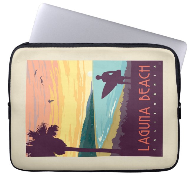 Laguna Beach | Laguna Beach Laptopschutzhülle (Vorderseite)