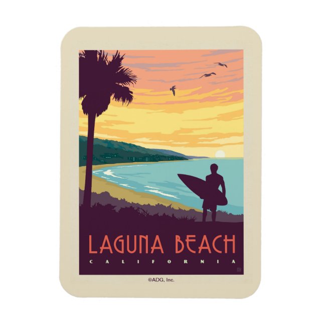 Laguna Beach | Laguna Beach Magnet (Vertikal)