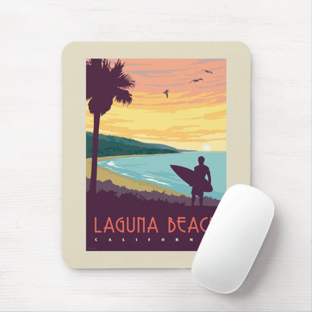 Laguna Beach | Laguna Beach Mousepad (Mit Mouse)