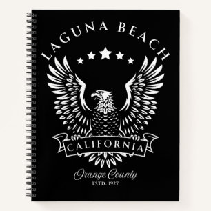 Laguna Beach Orange County Kalifornien Vintage Notizbuch