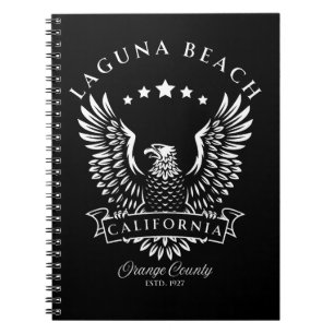 Laguna Beach Orange Landkreis Kalifornien Vintag Notizblock