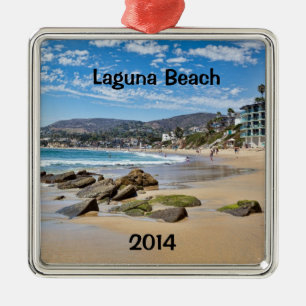 Laguna Beach Urlaub Ornament Aus Metall