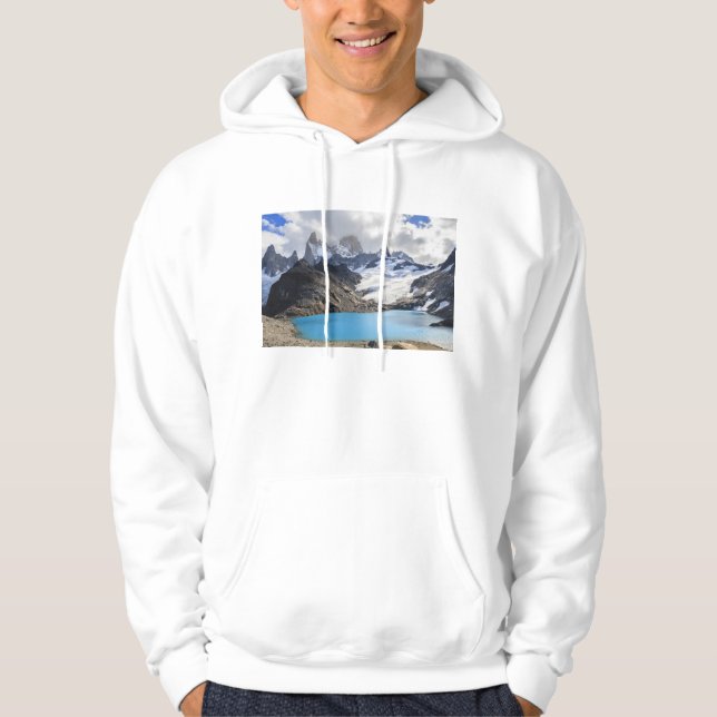 Laguna De Los Tres, Nationalpark Los Glaciares Hoodie (Vorderseite)