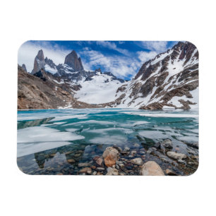 Laguna De Los Tres und Berg Fitzroy Magnet