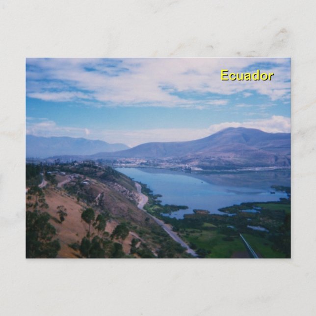 Laguna de Yahaurcocha Postkarte (Vorderseite)