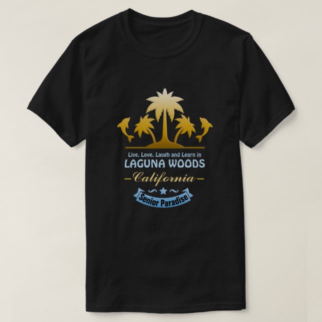 Laguna-Holz, CA T-Shirt (Design vorne)