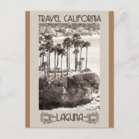 LAGUNA STRAND KALIFORNIEN VINTAGE REISE