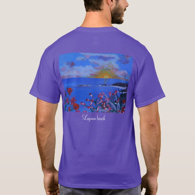Laguna Strand T-Shirt (Rückseite)