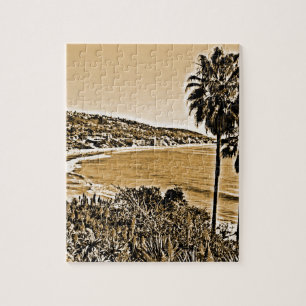 Laguna-Strand Vintag Puzzle