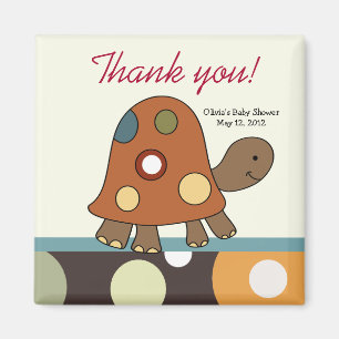 Laguna Turtle Baby Shower Favor Magnet Übersetzung