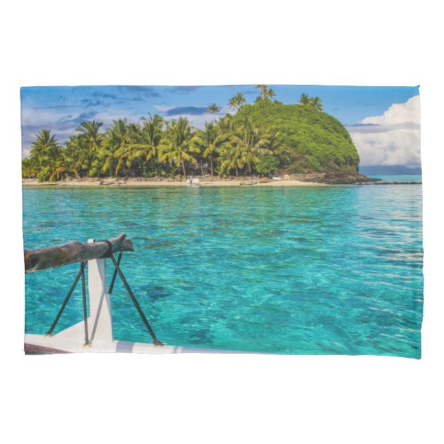 Lagune Bora Kissenbezug (Vorderseite)