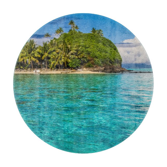 Lagune Bora Schneidebrett (Vorderseite)