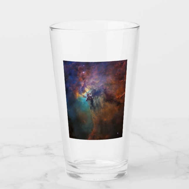 Lagunennebel (Astronomie-Raumbild) (Universum) Glas (Vorderseite)