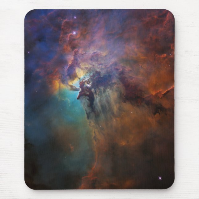 Lagunennebel (Astronomie-Raumbild) (Universum) Mousepad (Vorne)
