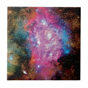 Lagunennebel Interstellare Wolken Foto Fliese