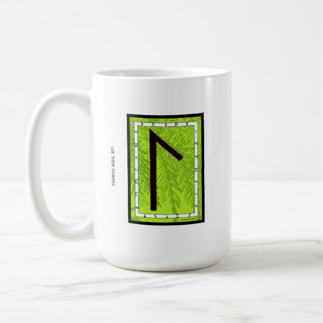Laguz Rune Tasse - LIFE! (Links)