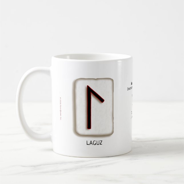 Laguz RuneStone 11 oz. Tasse (Links)