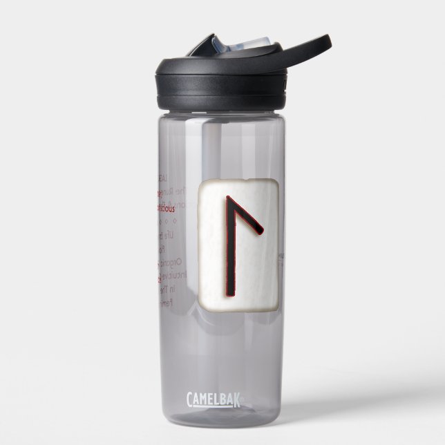 Laguz "Wasser des Lebens" Runenstein Trinkflasche (Links)