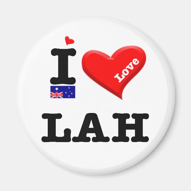 LAH - I-Liebe Magnet (Vorne)