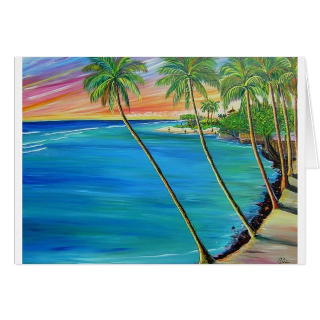 Lahaina Ansicht des Babystrandes (Vorderseite (Horizontal))