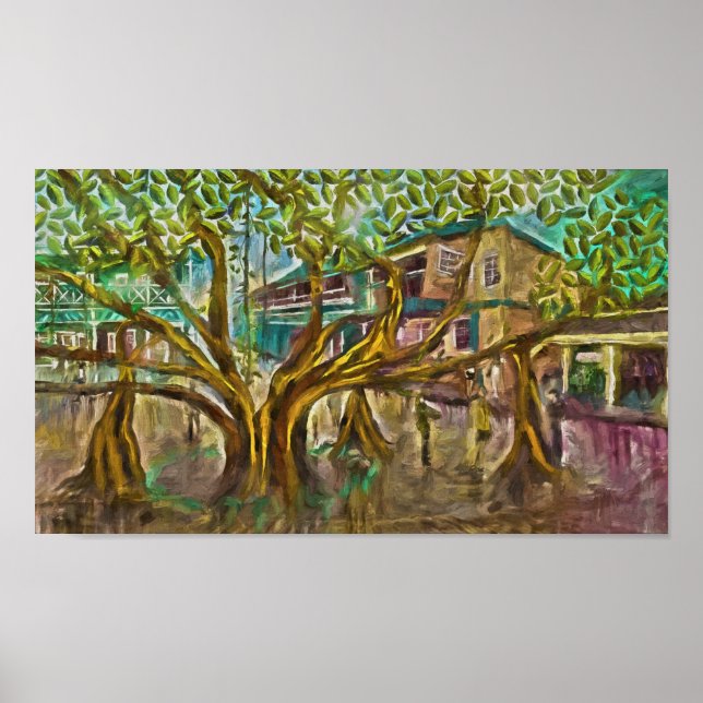 Lahaina Banyan Tree of Life Poster (Vorne)