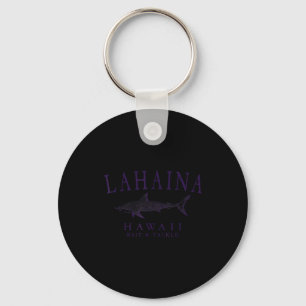 Lahaina Hawaii Hai vintage Pflaume Kunst Angeln  Schlüsselanhänger