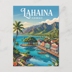Lahaina Hawaii Postkarte